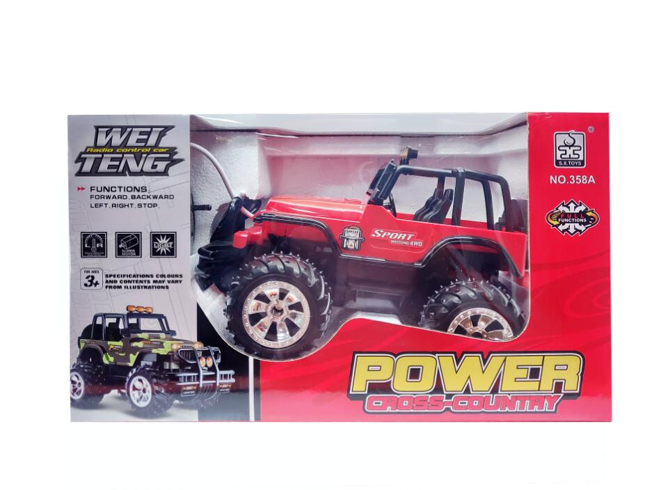 JEEP RACING CAR WITH REMOTE