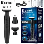 مكينة الحلاقة الرجالية من كيمي  Kemei Men's Electric Shaver