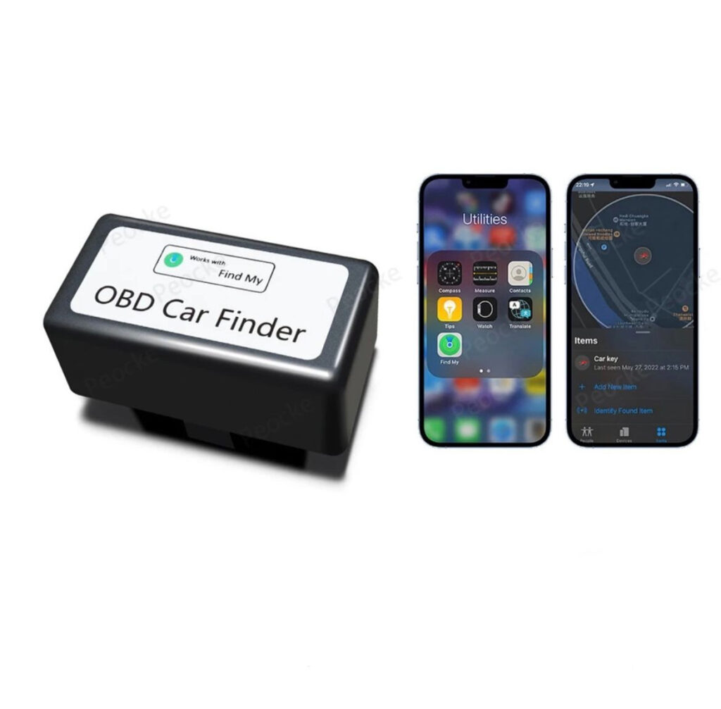قطعة تتبع السيارة عن طريق الايفون Car tracking device via iPhone
