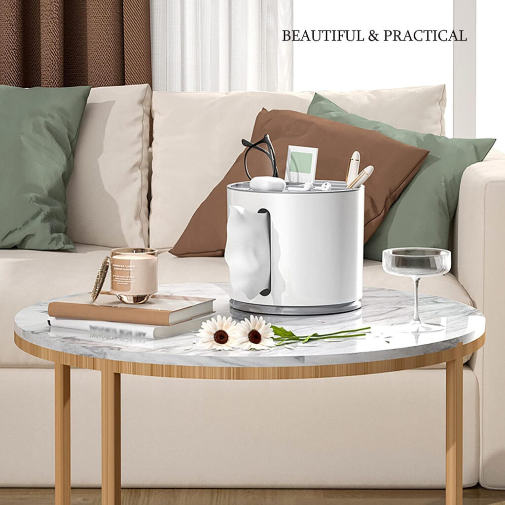 Desktop Plastic Tissue Storage Box