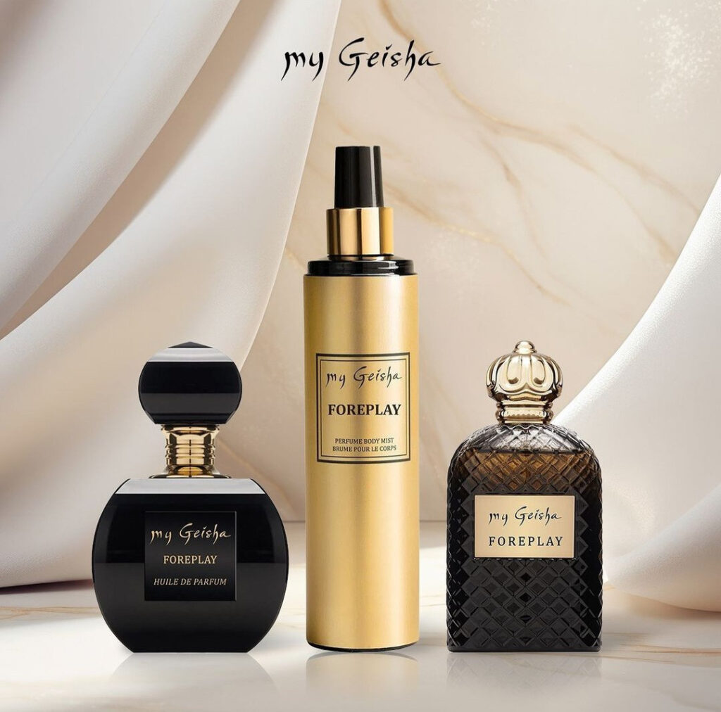 my Geisha Foreplay BODY MIST