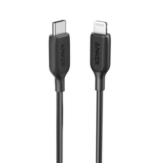 Anker Powerline III Cable Built To Outlast Your Devices - USB-C To Lightning, Black