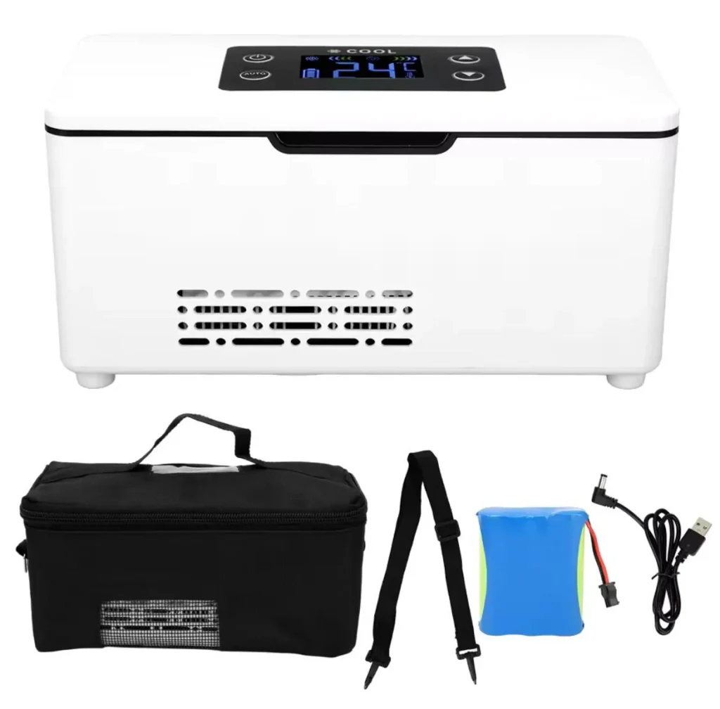 ثلاجة لحفظ الإنسولين والادويهInsulin and Medication Storage Refrigerator