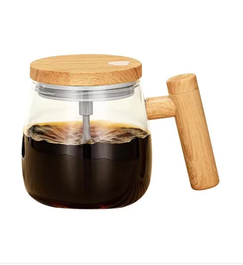 Automatic Electric Mixing Cup 400ml Coffee Maker Self Mixing Mug Waterproof Glass Cup Automatic Electric Mixing Cup