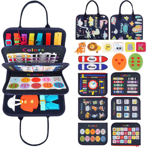 Sensory Learning Skills Book - Blue