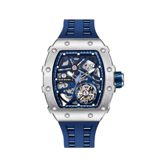 Skeleton Dial Waterproof Mechanical Watch