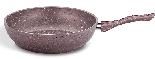 AVCI HOME MAKER GRANITEC ROSEGOLD FRYPAN 32CM