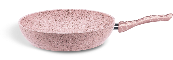 AVCI HOME MAKER GRANITEC PINK FRYPAN 30CM.