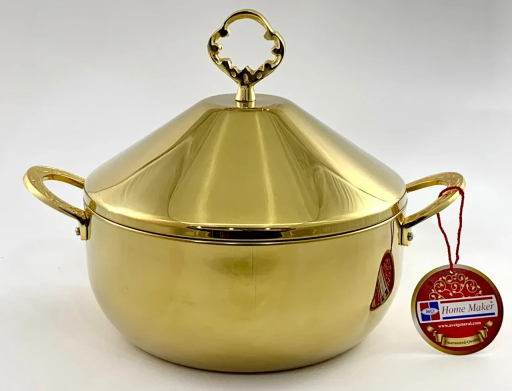 AVCI HOME MAKER SAFFRON HOT POT GOLD 5000ML