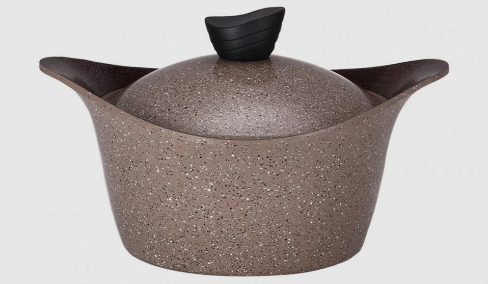 BADREIG LAHOYA CHOCO.CASSEROLE 28CM 6.15L GRANITE