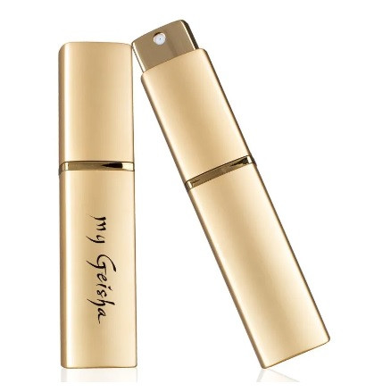 my Geisha Powder Rechargeable Pouch Gold