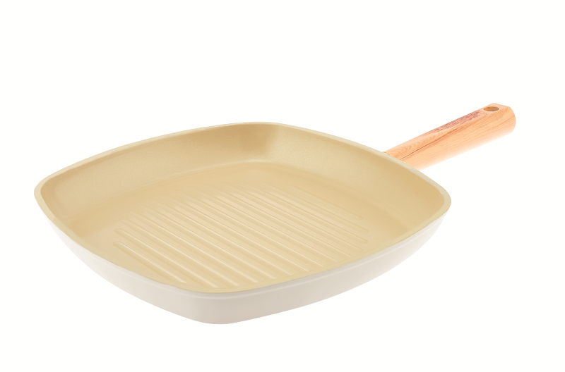 AVCI HOME MAKER  CER. COAT. SWISS CRYSTAL 28 CM GRILLPAN