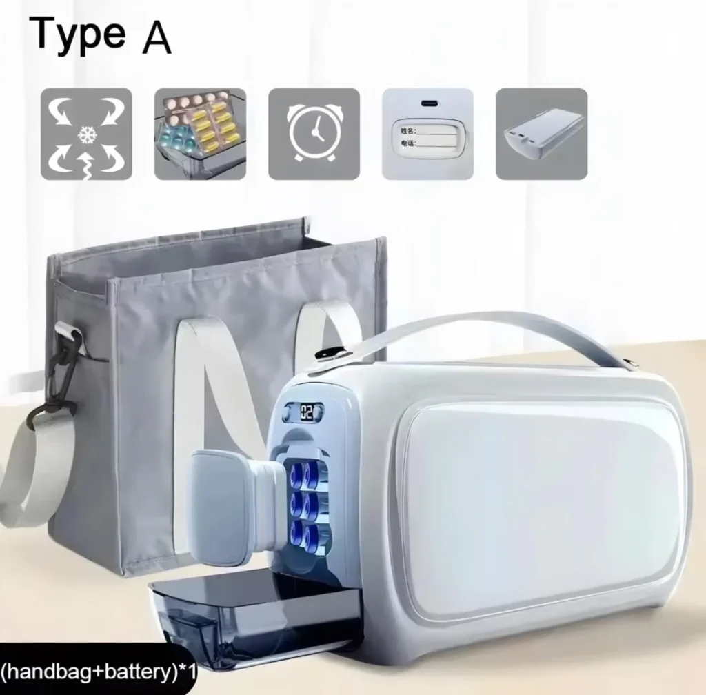 صندوق تبريد للأدوية بدرجة حرارة 2-8 °م 2-8°C Medical Cooling Box