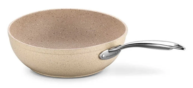 KORKMAZ GRANITA WOK 24x6.5cm
