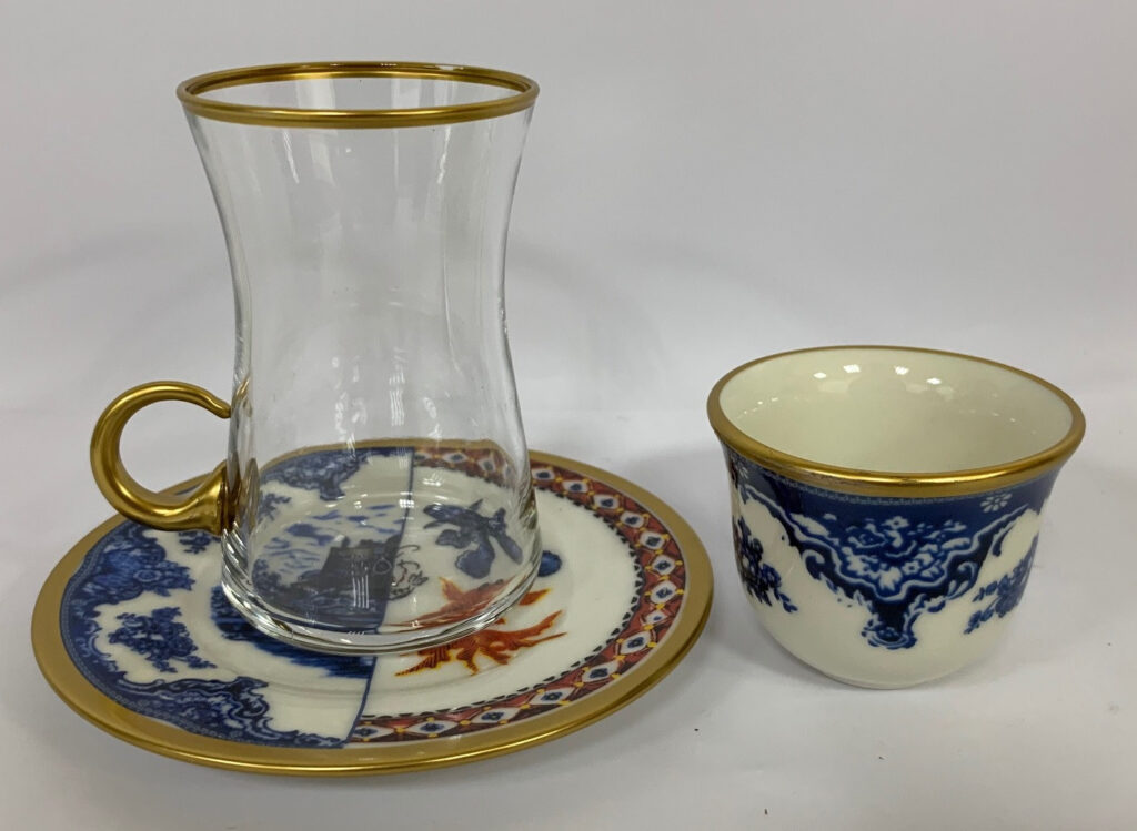 AVCI HOME MAKER HYBRID 6 -42361 GOLD 18 PCS TEA & MIRRA