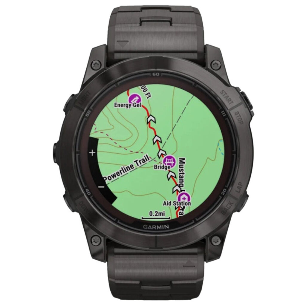 FENIX 7X PRO  SAPPH SOL CRBN GRY TI W/CRBN GRY MTL BND, EX, EMEA 010-02778-30