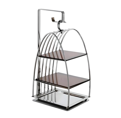 HADI STAINLESS STEEL BIRD CAGE STAND 48 H CM