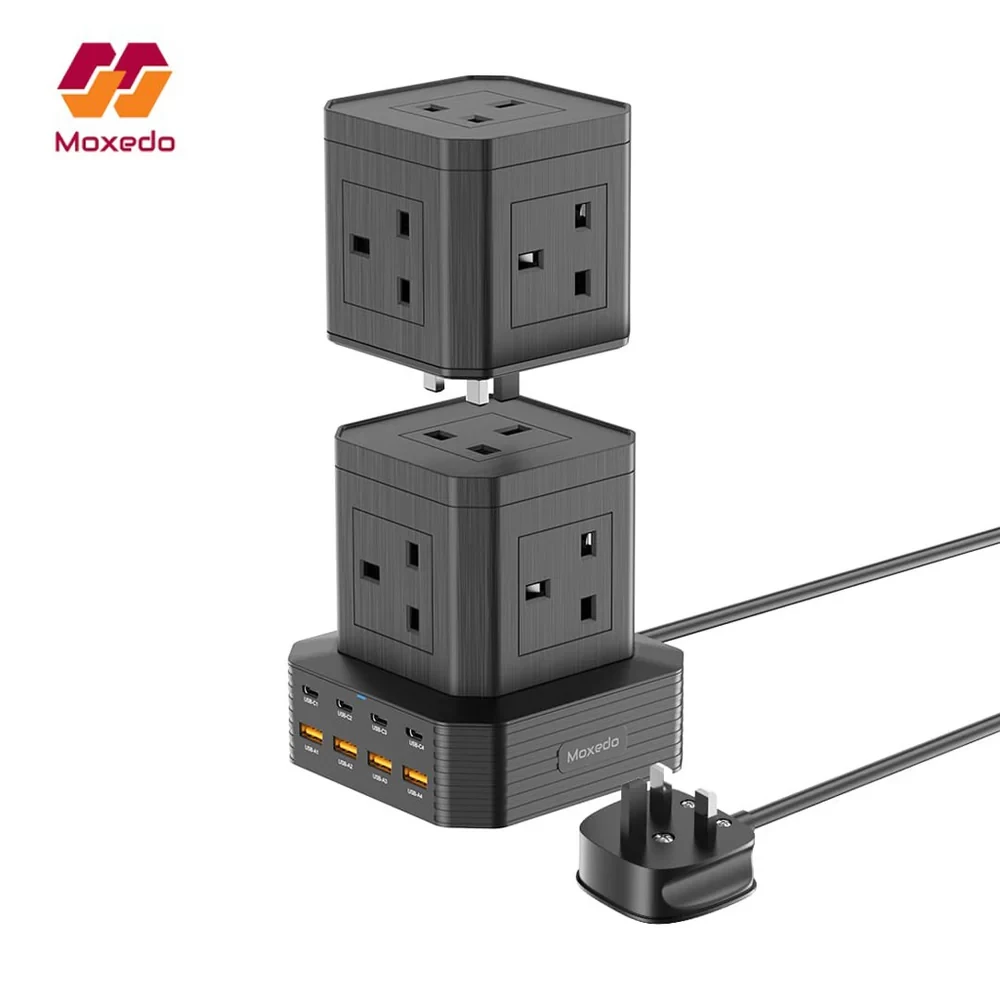 MOXEDO Smart Hub Power Strip, 65W Power