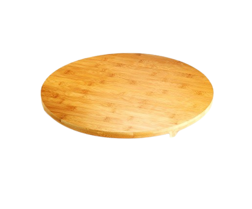 LEONE MAXI ROUND BAMBOO TRAY 42 CM
