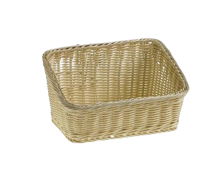 LEONE  RECTANGULAR SLANTING BASKET 34 CM