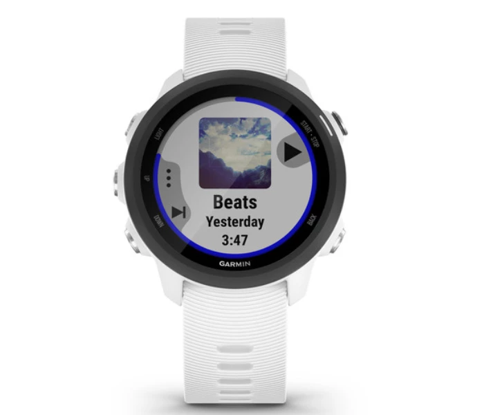 FORERUNNER 245 MUSIC GPS ,WIFI EU/PAC,WHITE /BLACK  010-02120-31