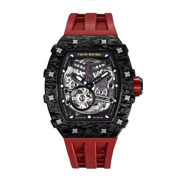 Carbon Fiber Automatic Watch