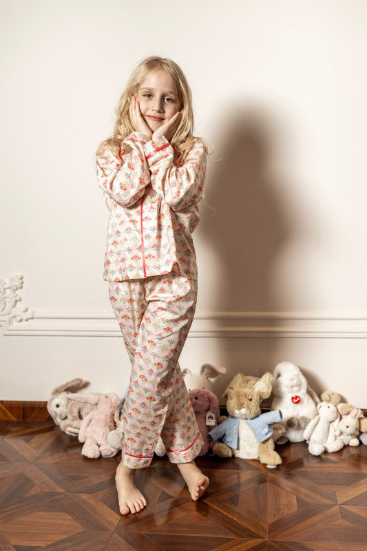 Summer Bouquet Long Pajama