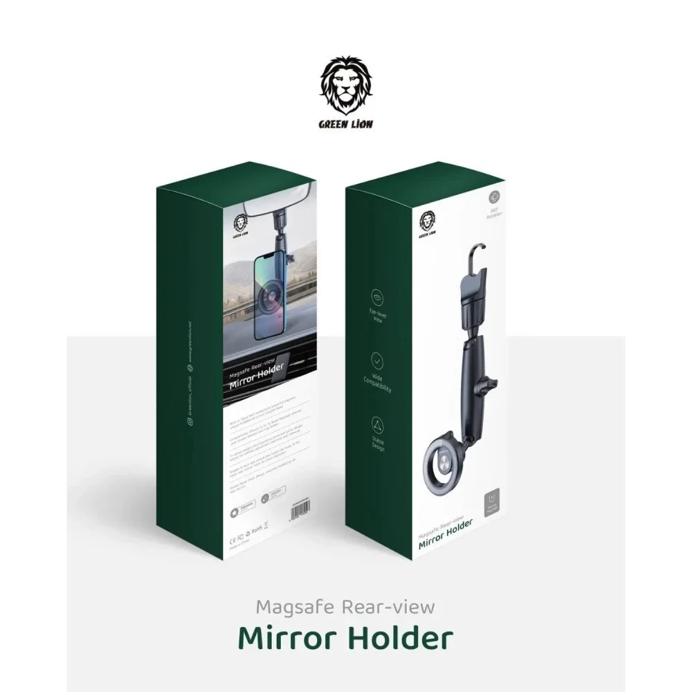 MAGSAFE REAR VIEW MIRROR HOLDER - 360 MAGSAFE REAR VIEW MIRROR HOLDER