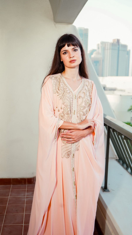 Peach Kaftan