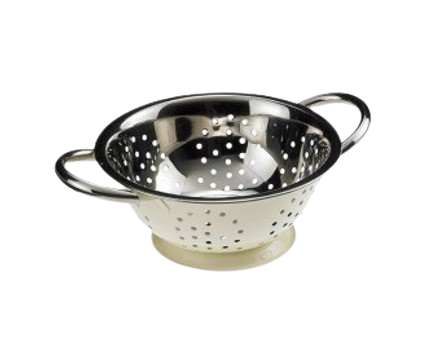 LEONE SS COLANDER IVORY 18 CM