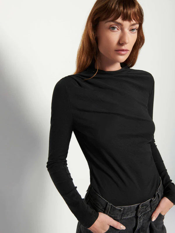 Black Cotton Top