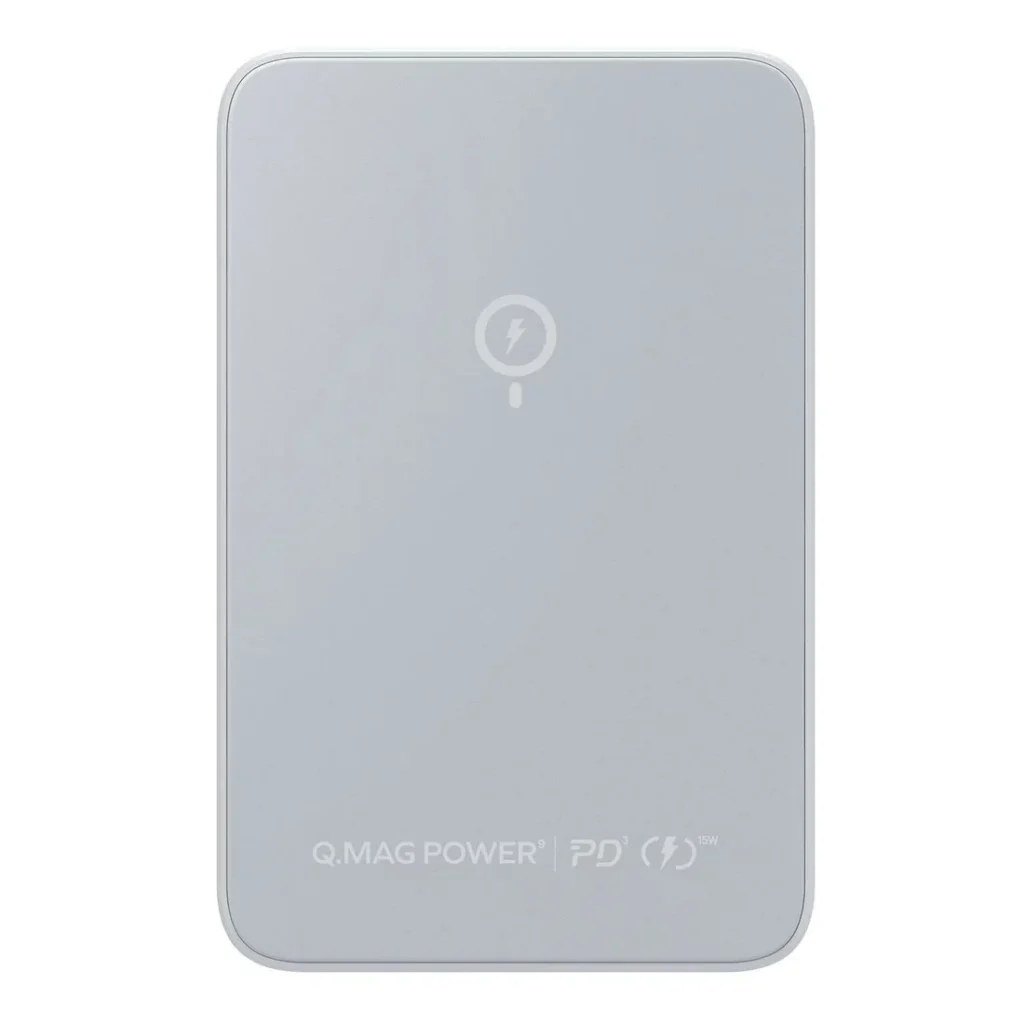 بطارية مغناطيسية لاسلكية موماكس بسعة ٥٠٠٠ ملي أمبيرMomax Magnetic Wireless Power Bank with 5,000mAh Capacity