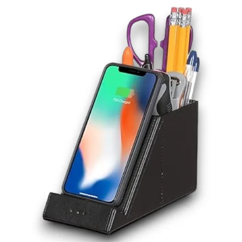 pen holder with charging