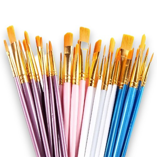 10pcs Oil Painting Pen Plastic Rod Watercolor Water