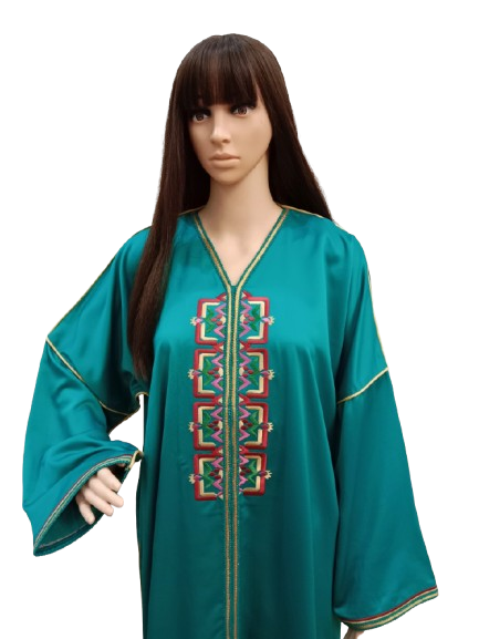 Ladies Jalabiya  (embroidered design)