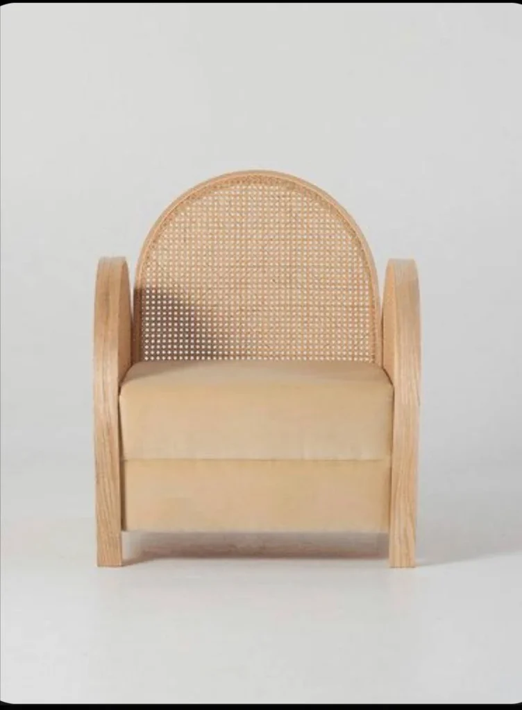 Solid elegant bamboo chair