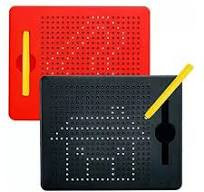 اللوح المغناطيسي لتعليم الحروف والارقام والرسم -حجم صغير