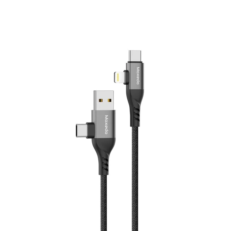 كيبل شحن متعدد ٤ في ١ موكسيدو Moxedo 4-in-1 Multi-Charging Cable