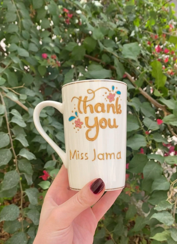 Thank you mug