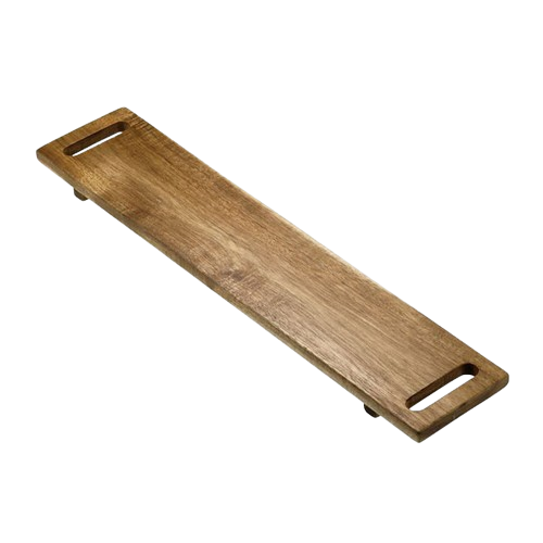 LEONE ACACIA WOOD TRAY 60 CM