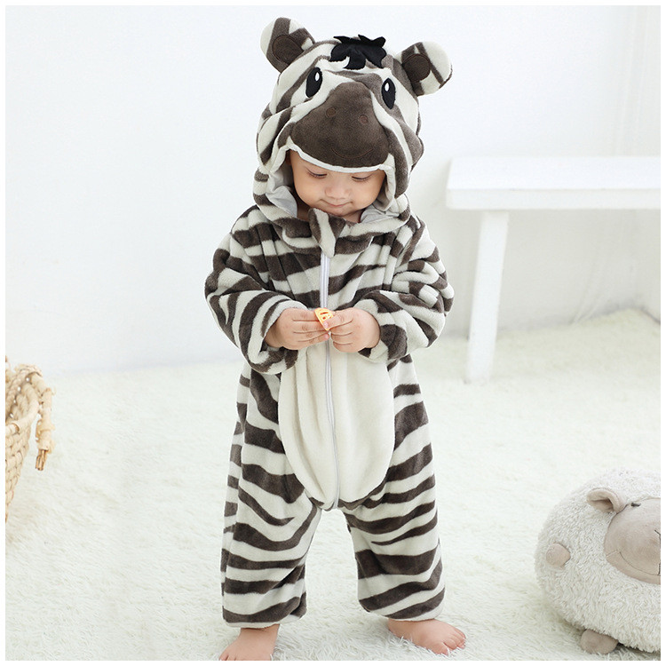 Baby Zebra Costume 90cm(12-16 Months)