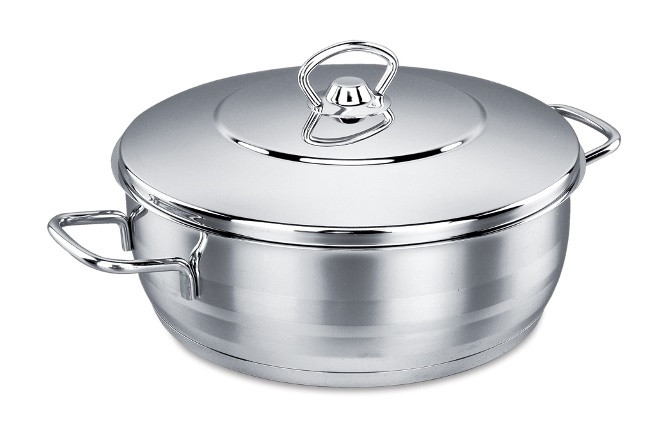 KORKMAZ MEGA LOW CASSEROLE 28x11cm 6.