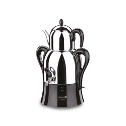 KORKMAZ CAYKOLIK BLACK ELEC. SAMOVER