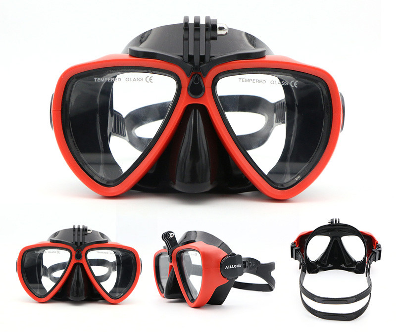 Swimming Glass/Goggles - With Gopro Holder