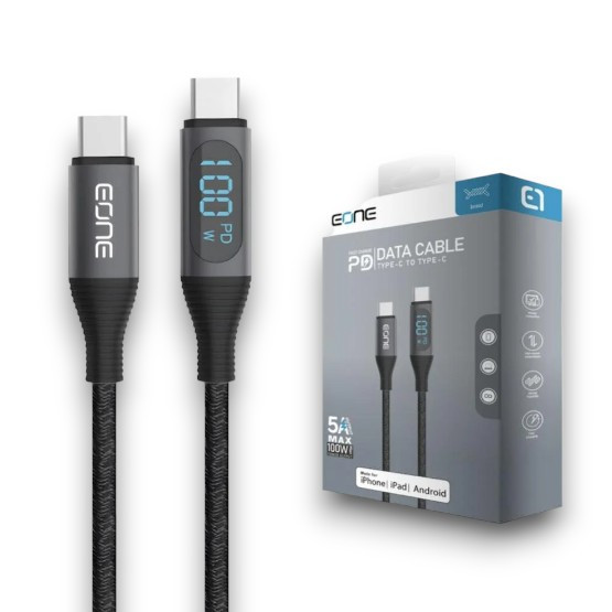 EONE - PD LCD Power Display Cable TYPE-C TO TYPE-C (E1203035)