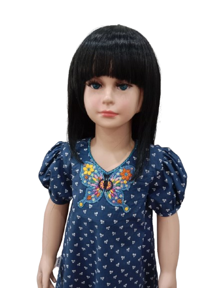 Baby dress (butterfly beads design)