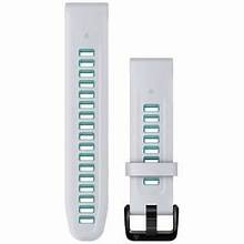 BAND EPIX PRO (G2) 20MM QUICK FIT WHITE STONE/ AQUA SILICONE 010-13279-07