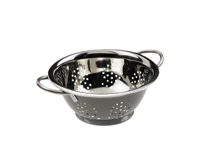 LEONE SS COLANDER DOVE GREY 18 CM