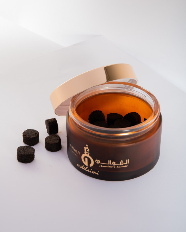 Ajeena Oud Saffron 70 Gram -  عجينة العود والزعفران 70 جرام