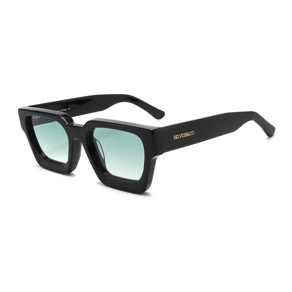 Larsson Gloss Black | Green
